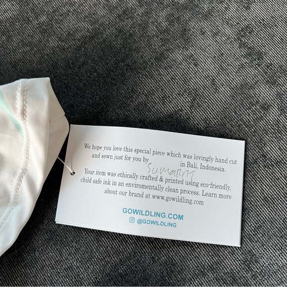 NWT Wilding Clothing Tankini Size 2 - Picture 3 of 6